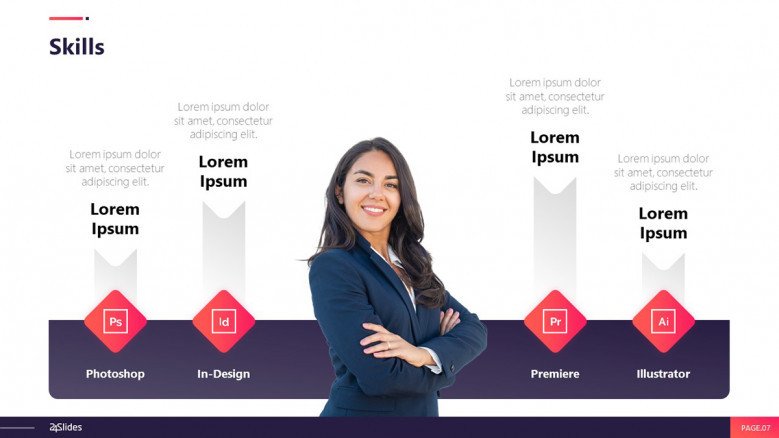 Personal Branding Presentation Free PowerPoint Template