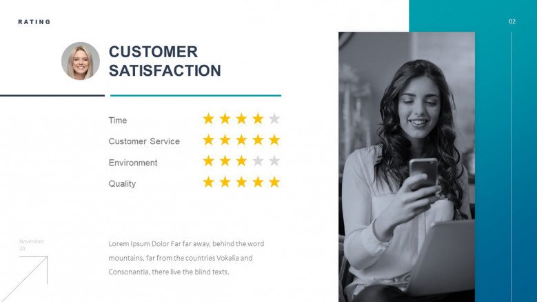 Star Rating Charts for Customer Satisfaction
