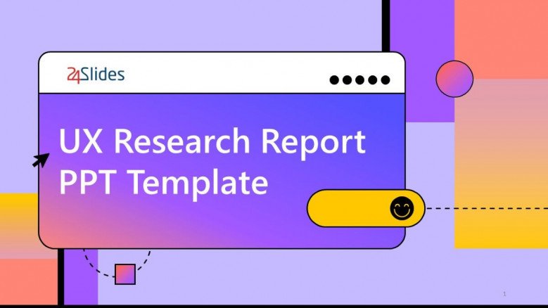 UX Research Report Presentation Template
