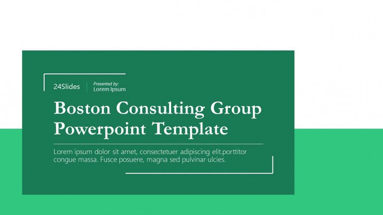 boston consulting group powerpoint presentation