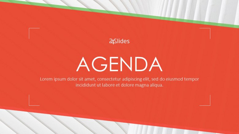 agenda presentation welcome slide