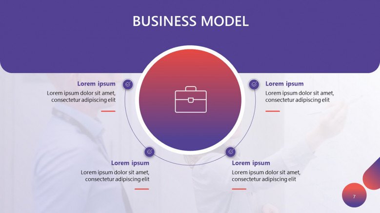 Fashion Business Model Slide in PowerPoint