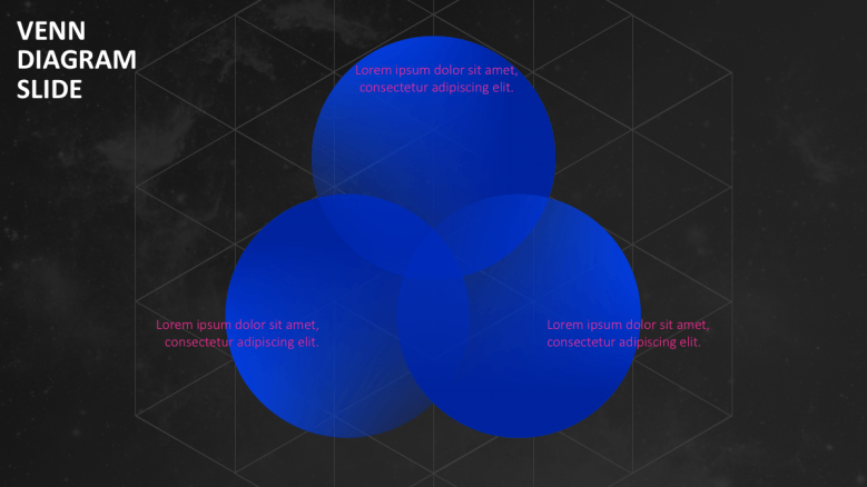 3 blue circles diagram