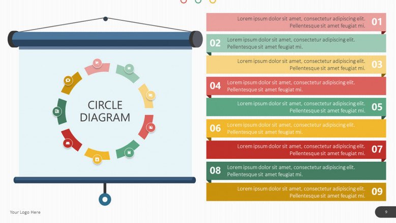 Circle Diagrams Presentation Templates | Free PowerPoint Templates