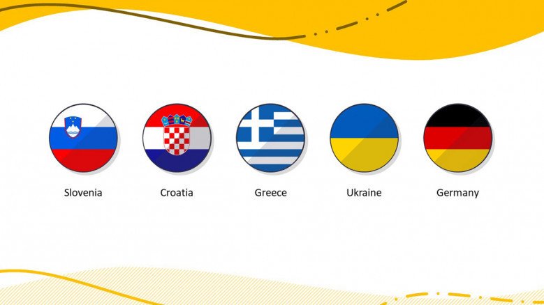 European Country Flag icons in PowerPoint