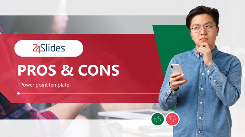 Pros and Cons PowerPoint template