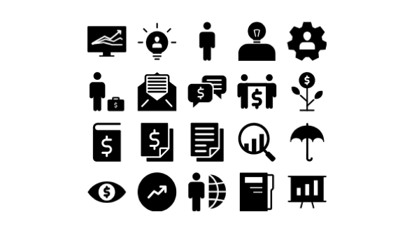 General PowerPoint Icons Slides