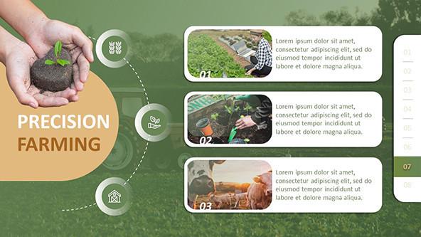 FREE Smart Farming PowerPoint Template PowerPoint Template