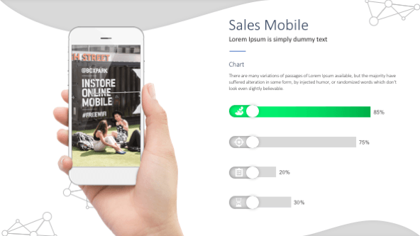 Sales mobile slides
